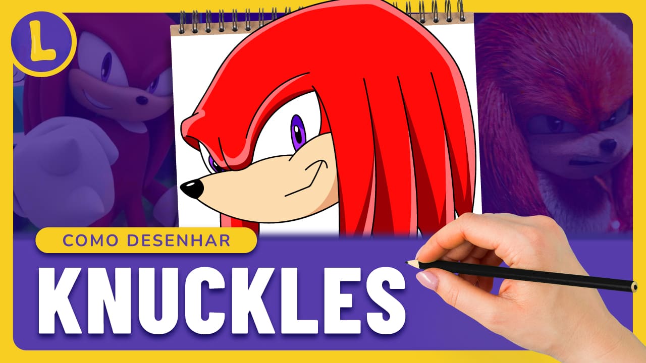 Como desenhar e pintar o Sonic!!!Passo a passo 