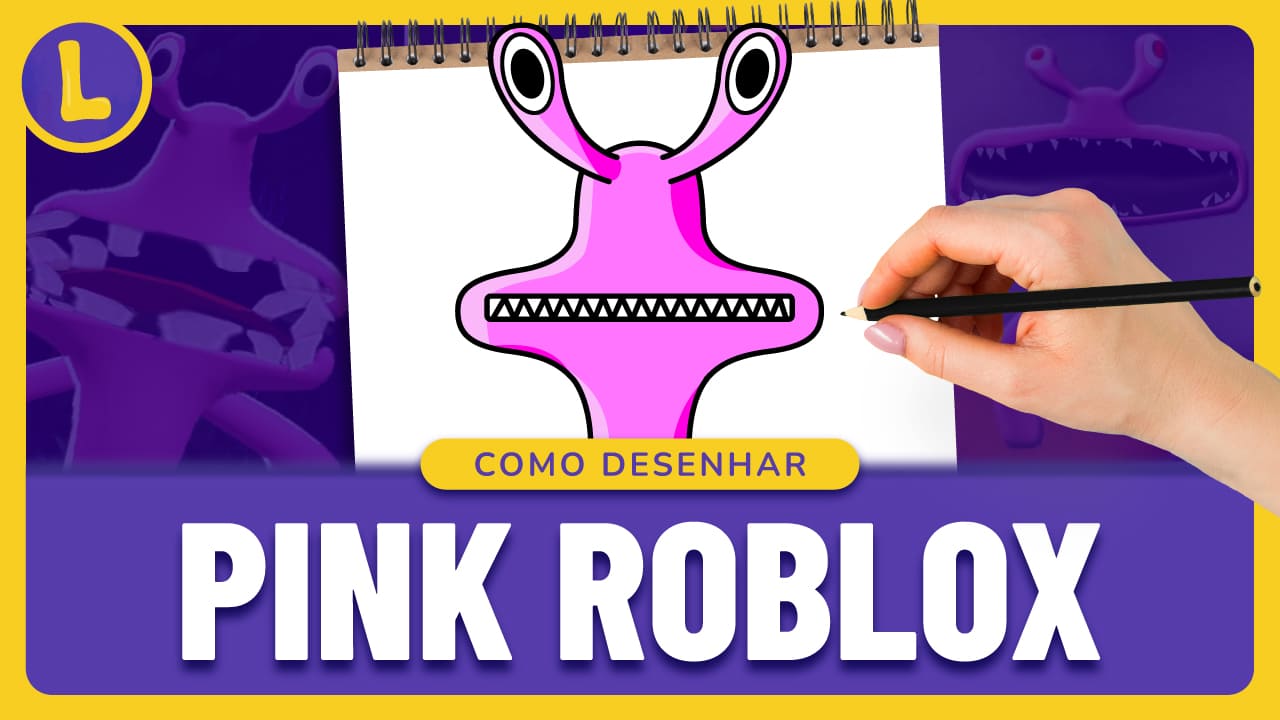 Como DESENHAR o ORANGE do RAINBOW FRIENDS ROBLOX - Como DIBUJAR a