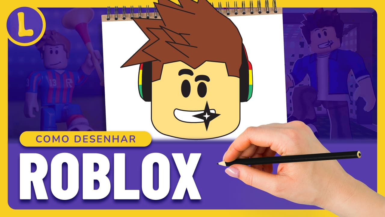 Como desenhar o logotipo do Roblox 